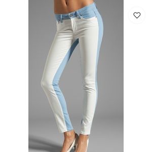 Denim Emily Ultra Skinny in Cloud/White